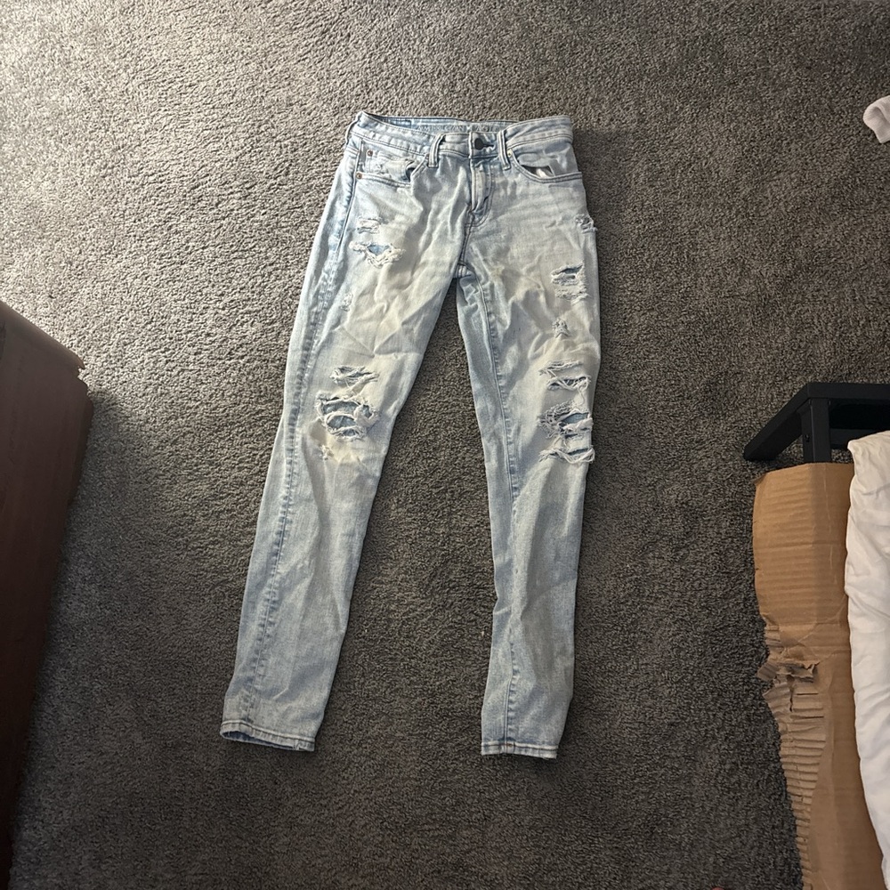 American Eagle Outfitters Light Blue Denim